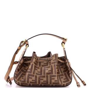 Fendi Pomodorino Bucket Bag Zucca #239702F17B